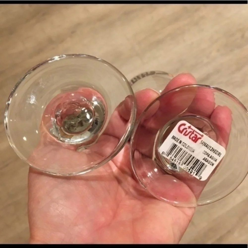Shoe Lover’s Wine Glasses Set of Two NWT
